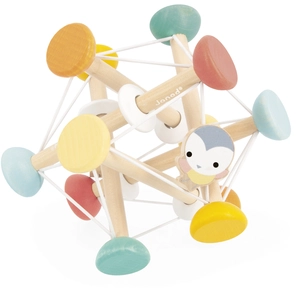 Janod Balle Sensorielle Pure Multicolore pas cher