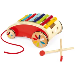 Xylo Roller Rouge Tatoo ROUGE Janod pas cher