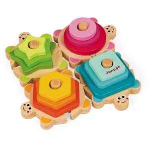Comparateur de prix : Janod - j05337 - réveil éducatif - tortues i wood J05337