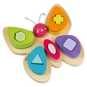 Juratoys JANOD - Papillon des Formes I wood (bois) - Dès 18 Mois pas cher