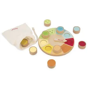 Juratoys-Janod Roue Memo Touch - Reconnaissance Tactile pas cher