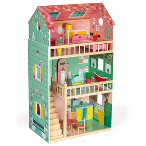 Comparateur de prix : Janod - Maison de poupée Happy Day meublée