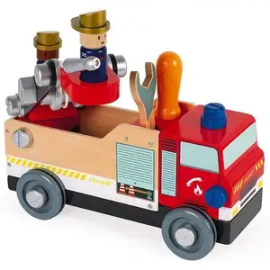 Comparateur de prix : Janod - Camion De Pompiers Brico'kids