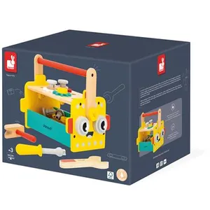 Comparateur de prix : Janod - Caisse à outils Robot Brico'Kids Multicolore taille unique