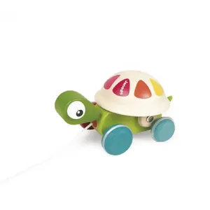 Comparateur de prix : JANOD Juratoys Jouets D'eveil Tortue À Promener Zigolos (Bois)