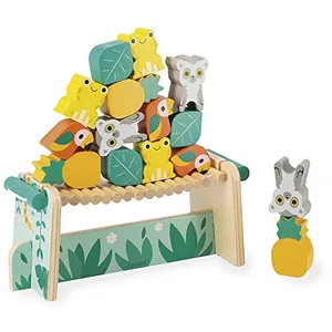 Comparateur de prix : Jouet en bois Janod Tropik Jeu d'équilibre tropical