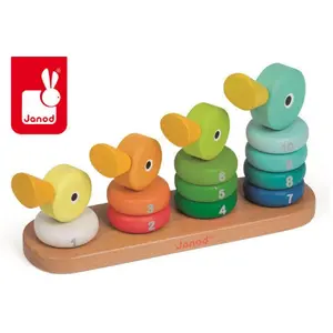 Jeu à empiler Janod Duck Family pas cher