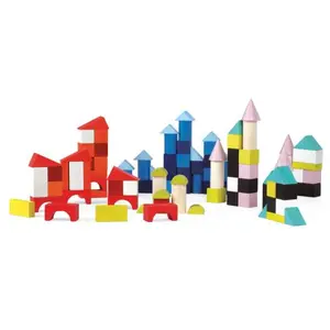 Kubix Janod 100 Cubes en bois pas cher