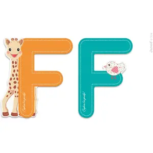 Comparateur de prix : Vulli SOPHIE LA GIRAFE Lettre Sophie La Girafe (bois) - F