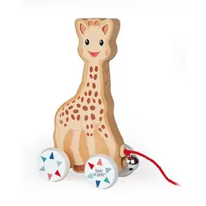 Jouet à promener Janod Sophie la Girafe pas cher