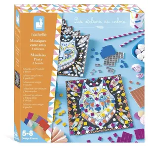 Jeu créatif Janod Mosaïques entre amis Mandalas Party