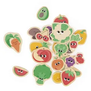 Janod Magnets Fruits et Légumes 24 pièces pas cher
