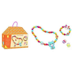 4 petits bijoux en bois à créer - petits chats