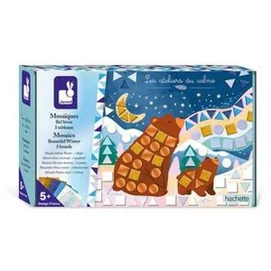 Comparateur de prix : Janod Jeu créatif Les Ateliers du Calme Boîte Mosaïques Bel Hiver