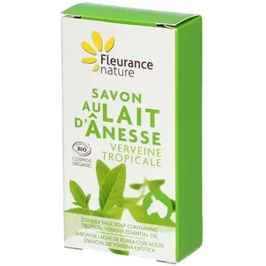 Comparateur de prix : Fleurance nature Savon au Lait d'Ânesse Verveine tropicale Bio
