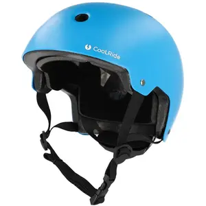 Casque multisport COOL RIDE - bleu - réglable - protection maximale pas cher