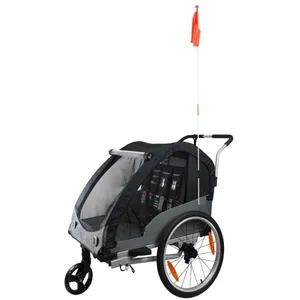 Remorque vélo enfant - BIKE ORIGINAL - Journey - Noir - 45 kgVendu paramazon