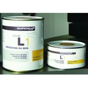 SOROMAP Lasure marine l1 acajou 0.250l pas cher