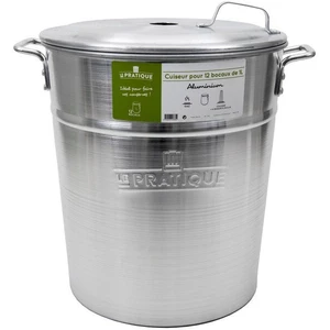 Comparateur de prix : LE PRATIQUE Stérilisateur en Aluminium - 40 L - 12 bocaux