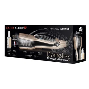 Comparateur de prix : Lisseur vapeur SAINT ALGUE Coffret Demeliss Titanium Elixir Ritual