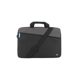 Mobilis The One Essential - Sacoche pour ordinateur portable - chargement par le haut - 14" - 16" - noir et gris