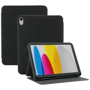 Mobilis Element - Etui à rabat pour tablette - avec volet - noir pas cher