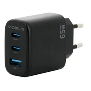 Comparateur de prix : Chargeur - MOBILIS - 65W GaN - 2 USB-C & 1 USB-A - PC, Tablette & Smartphone