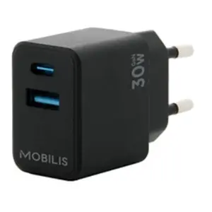 Comparateur de prix : Mobilis adaptateur secteur - rapide, gan - USB, 24 pin USB-C - 30 Watt