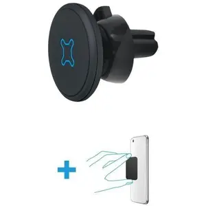 Comparateur de prix : MOBILIS U.FIX Support grille d'aération pour smartphone Universel Noir
