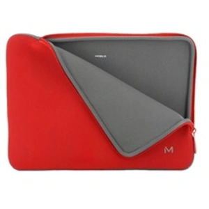 MOBILIS Skin - Housse d'ordinateur portable - 12.5" - 14" - rouge, gris pas cher