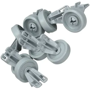 Whirlpool Jeu de 8 roulettes de panier inférieur Lave-vaisselle (4812... pas cher