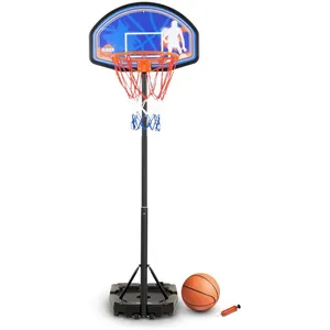 Comparateur de prix : BUMBER Panier de basket réglable en hauteur de 1m à 2m10 (10 positions...
