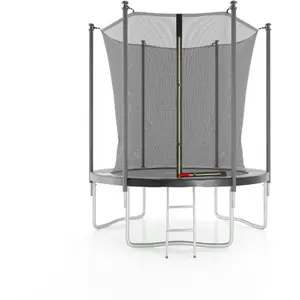 Comparateur de prix : JUMP4FUN Trampoline De Jardin 185 Cm 6ft Filet Intérieur Matelas De Protection Et Echelle
