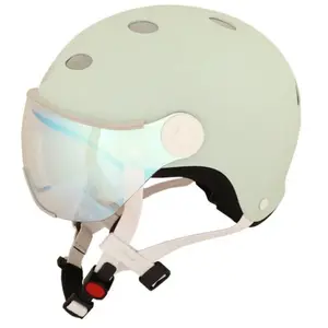 Casque avec visière Diezz City Vert L/XL (58/61 cm) 99100 C130 pas cher