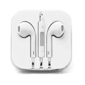 Ecouteurs Blanc compatible pour iPhone, iPad et iPod pas cher
