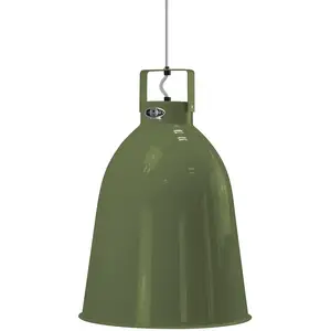 Jieldé Clément C360 suspension olive brillant 36cmVendu parluminaire