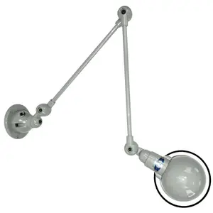 Jieldé Signal SI331 applique double bras argentée pas cher
