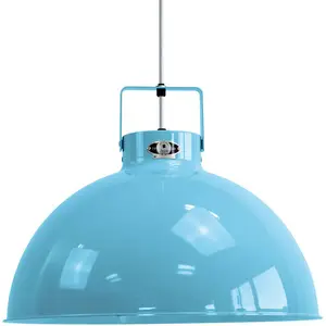 Jieldé Dante D450 suspension, bleu clair, Ø 45 cmVendu parluminaire