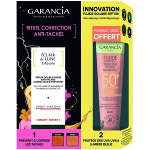 Garancia Eclaire de Lune Absolu + Fluide Incroyable rituel correcteur anti-tâche complet pas cher