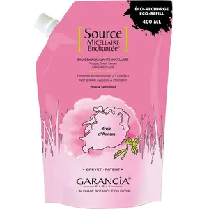 Comparateur de prix : Garancia Source Micellaire Enchantée Rose d'Antan Recharge | 400 ml