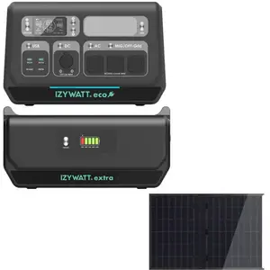 Orium - Station électrique IZYWATT.eco 2048Wh injection réseau + panne... pas cher