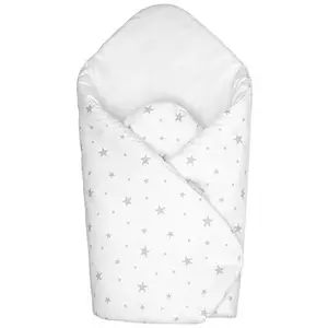 Comparateur de prix : Sevira Kids Gigoteuse d'emmaillotage réversible- STELLA coton- blanc