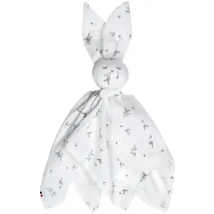 Sevira Kids Doudou Plat Lapin Melody Melody, Blanc Imprimé Minimali pas cher