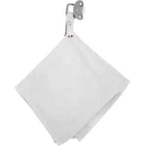 Non communiqué Doudou lange attache tétine - Jeanne - gris pas cher