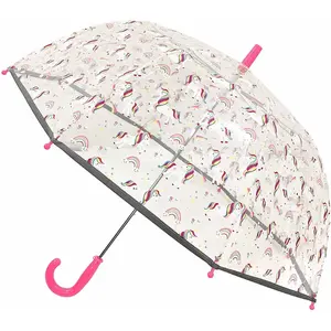 Comparateur de prix : SMATI Parapluie cloche enfant transparent Licorne