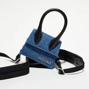 Jacquemus - Mini sac à main en Jean Le Chiquito Homme bleu - 12x6 cm T... pas cher