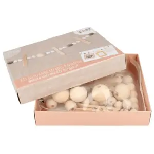 Artemio Coffret DIY décorations de Noël - Guirlande en bois souvenirs