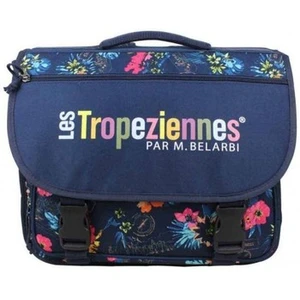 Cartable Les Tropéziennes par M Belarbi Cartable Tropéziennes 38cm motif fleur Wissant - BleuVendu parcdiscount