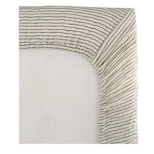 Comparateur de prix : Drap housse lange - DOMIVA - 70x140 cm - Rayures - Gaze de coton