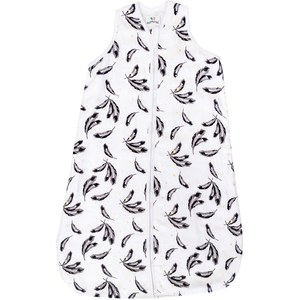 Comparateur de prix : Domiva Gigoteuse d'été Plumes - blanc et noir - 0-6 mois 70 cm